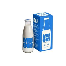 1lt Original Oat Empty Glass Bottle 1x1