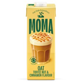 Toffee Nut & Cinnamon Flavour Oat Drink 6x1lt