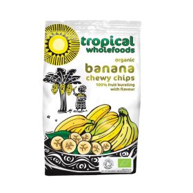 Chewy Banana Chips - Organic 6x150g