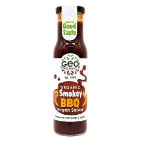 Smokey BBQ Vegan Sauce - Organic 6x250ml