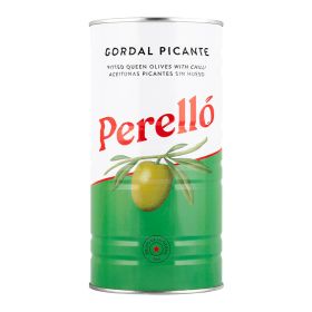 Pitted Gordal Picante Olives 6x600g