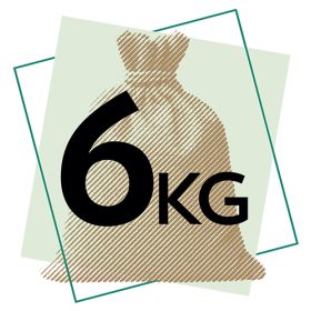 White Tricolore Fusilli Pasta - Organic 1x6kg