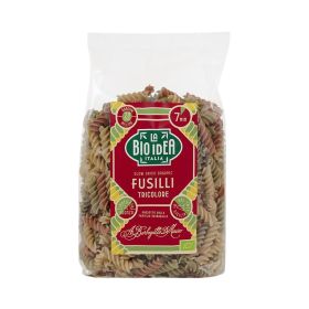 White Tricolore Fusilli Pasta - Organic 6x500g