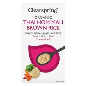 Thai Hom Mali Brown Jasmine Rice - Organic 6x500g