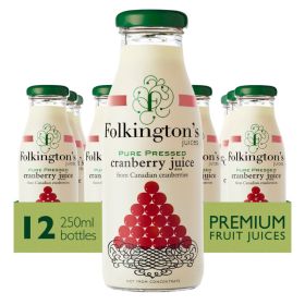 Pure Pressed Cranberry Juice 12x250ml