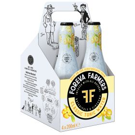 Classic Tonic Water 4 pack - Aluminium bottle 6x(4x200ml)