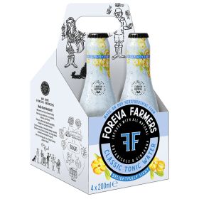 Classic Light Tonic Water 4 pack  - Aluminium bottle 6x(4x20