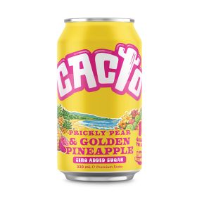 Prickly Pear & Golden Pineapple Low Sugar Soda 12x330ml