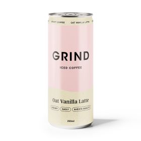 Oat Vanilla Latte Iced Coffee 8x250ml