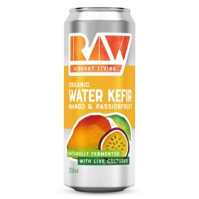Mango and Passionfruit Water Kefir - Organic 12x250ml