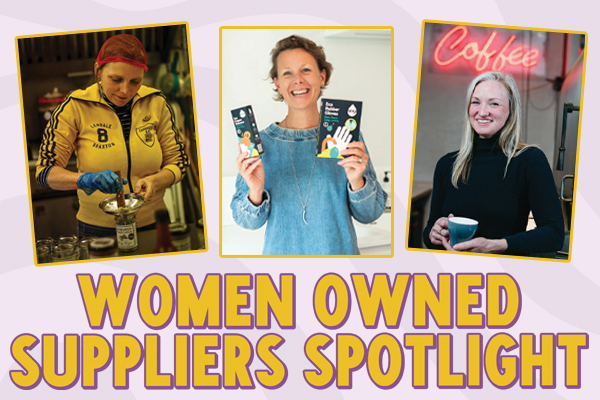 Ruth Munro of Edinburgh Fermentarium, Laura Harnett of Seep and Lisa Lawson of Dear Green Coffee