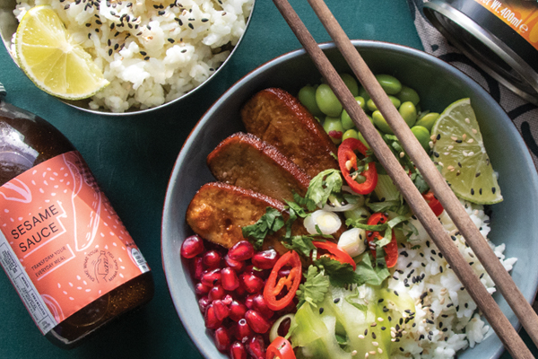 Recipe - Sesame Coconut Poke Bowl