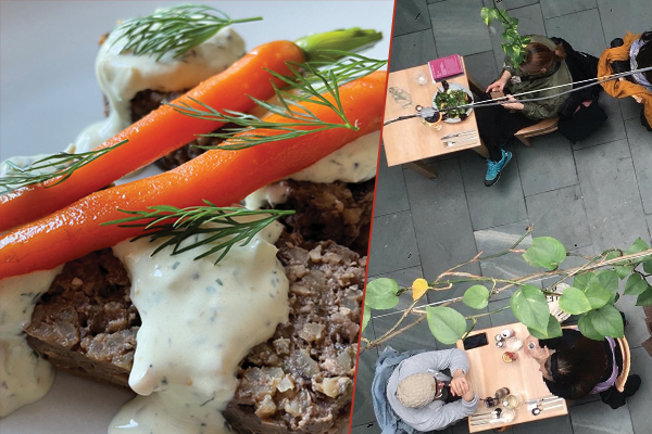 Recipe - Saramago's Cardamom Spiced Nut Roast with a Creamy Leek & Dill Sauce