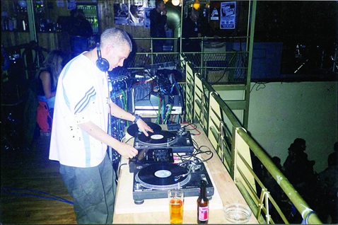 Big DJ Phil on the decks