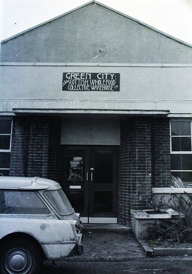 Historical front of greencity shop