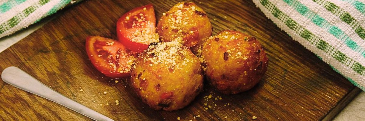 gluten free plant-based arancini